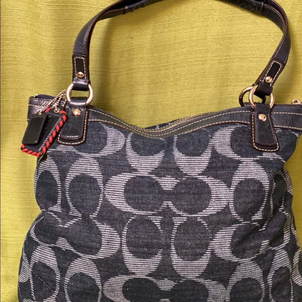 Coach Denim Excellent Condition - image 1